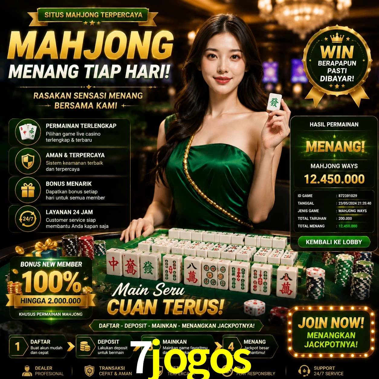 Cashback VIP 7jogos - reembolso semanal